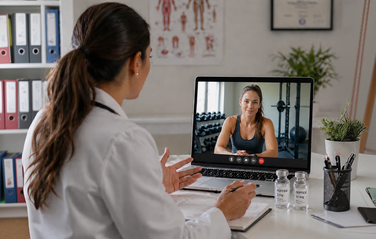 Physician-guided peptide therapy