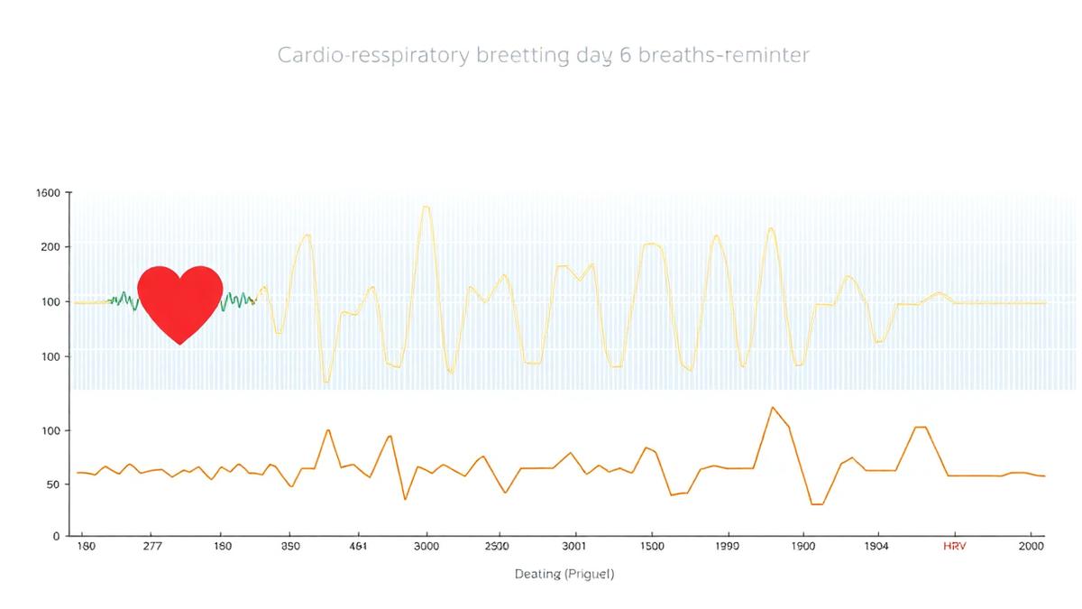 Figure 4: Cardiorespiratory coherence during resonance frequency breathing