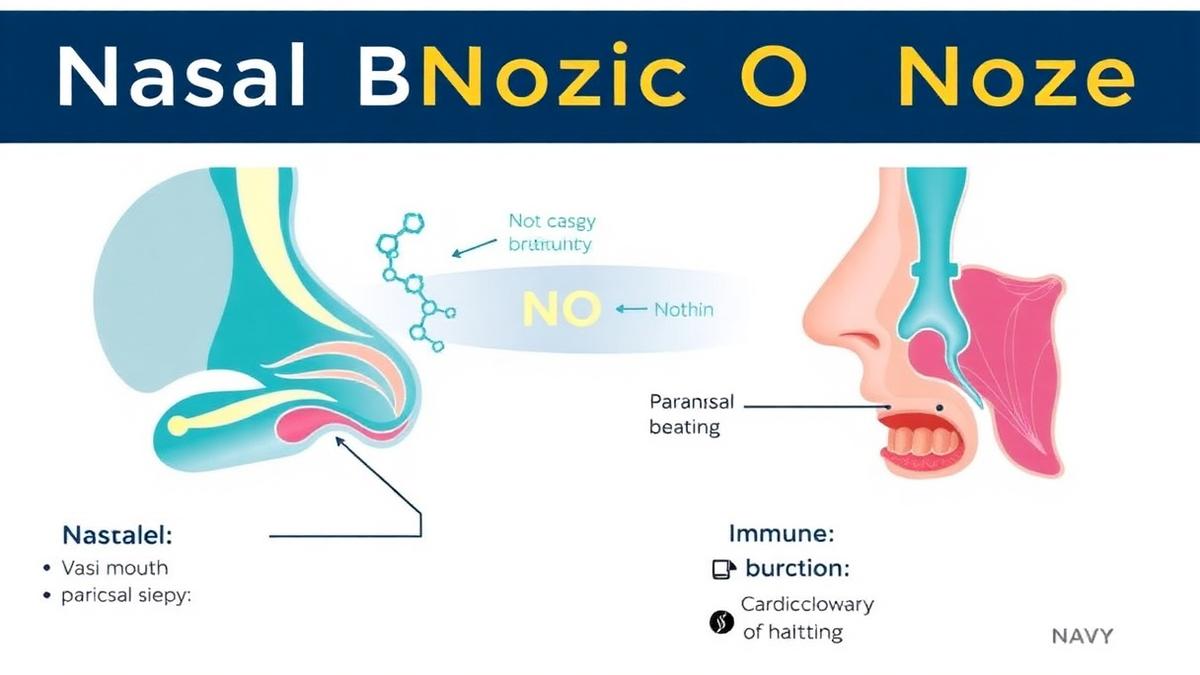 Figure 5: Nasal breathing and nitric oxide production