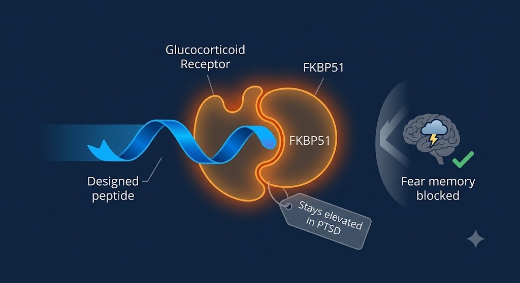 Designer Peptides — Disrupting the Stress-Hormone Switch Behind PTSD