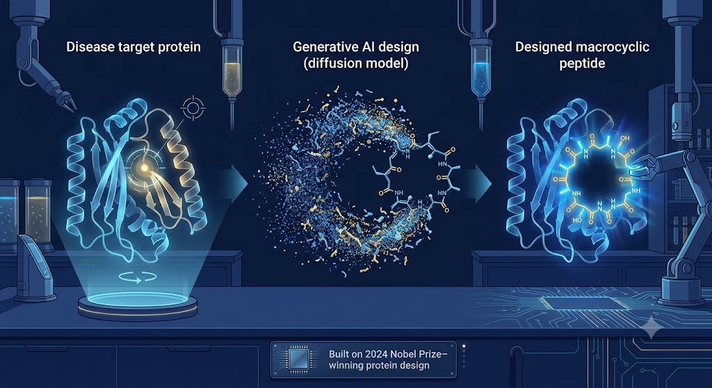 AI-Designed Peptides — From a Target to a Custom Molecule in Days