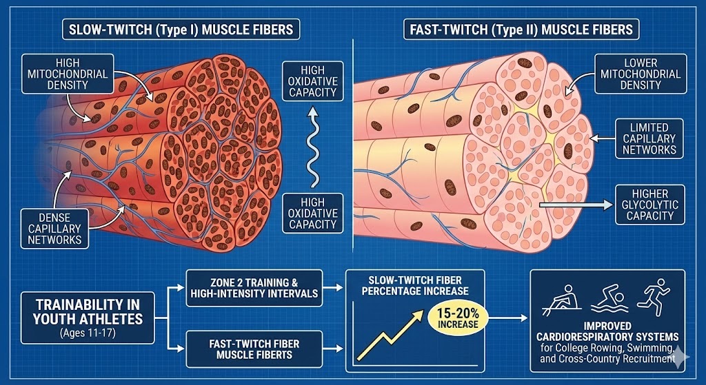 Slow-twitch muscle fiber trainability