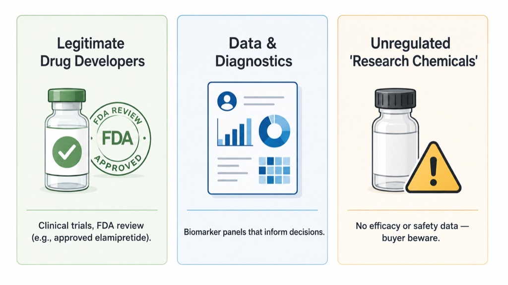 Know who you are buying from: source your science from clinical developers and your data from diagnostics platforms