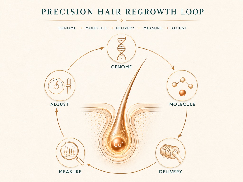 Bryan Johnson's data-driven hair protocol