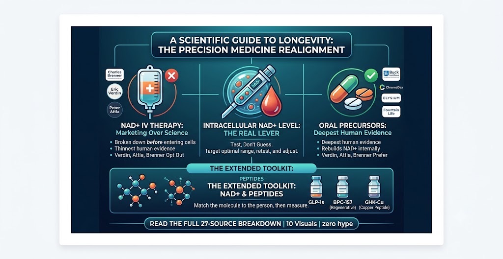 Oral, IV, or Injection? The Best Way to Administer NAD+