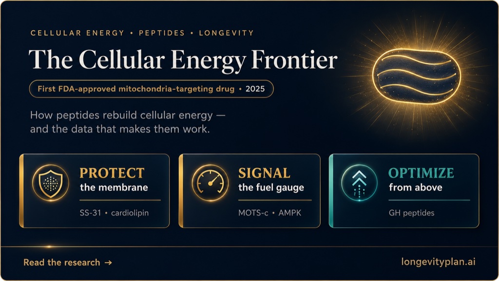 The Cellular Energy Frontier: How Peptides Reawaken the Mitochondria