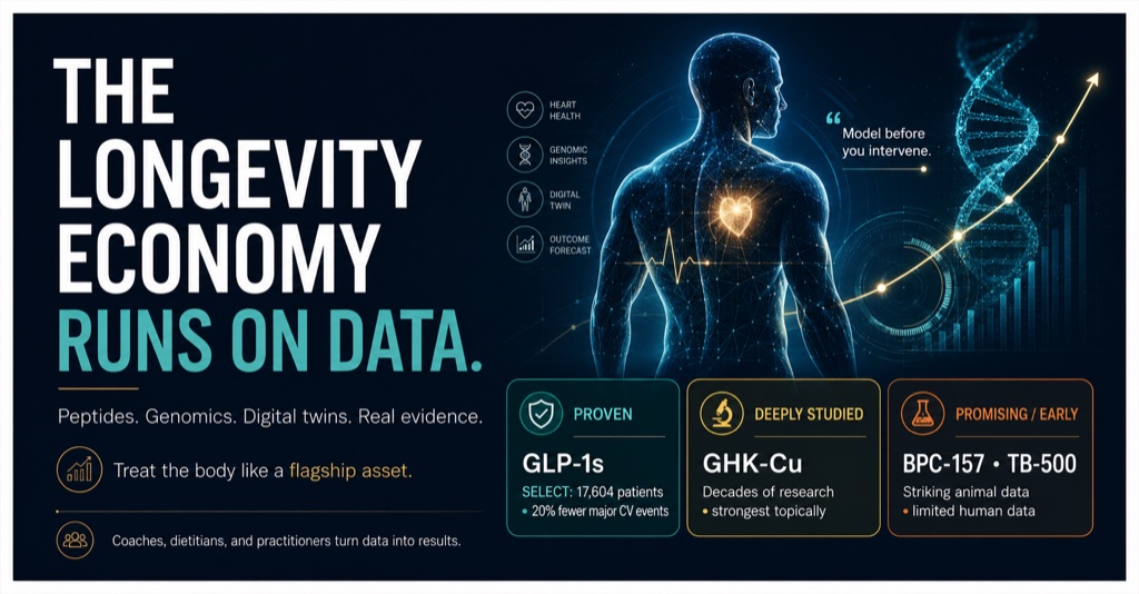 The Precision Longevity Peptide Stack