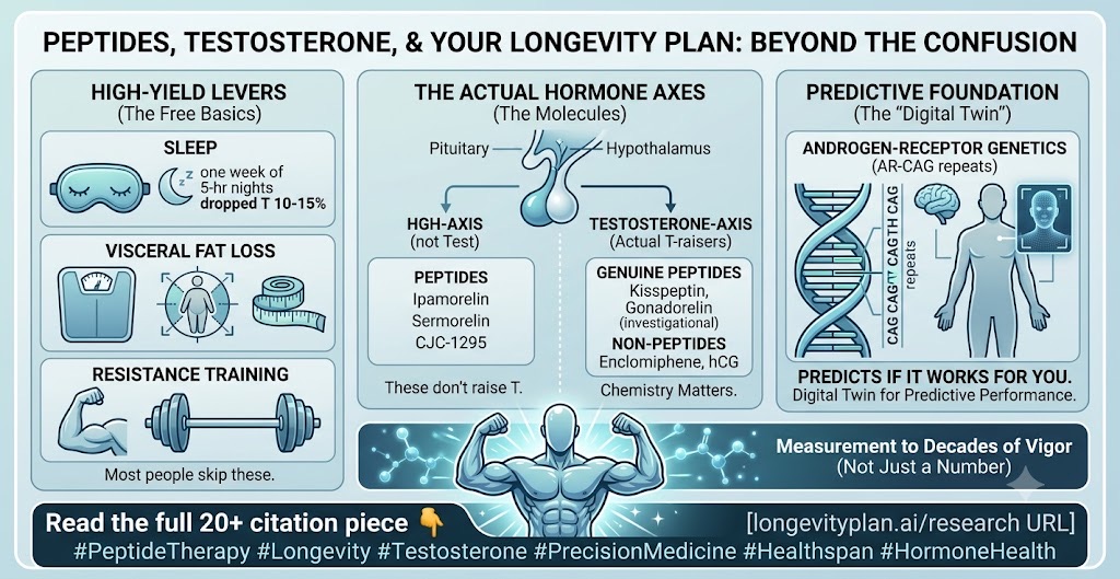 10 Ways to Increase Testosterone "Naturally" With Peptides