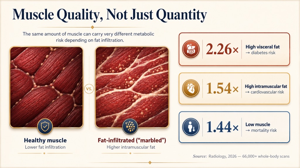 It's not just how much muscle you carry, it's the quality