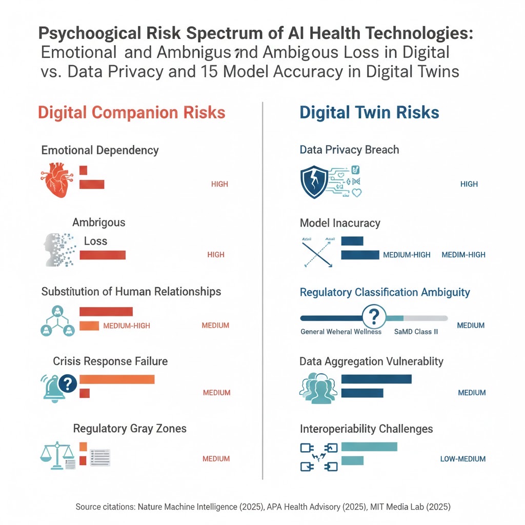 Diverging risk profiles of companions and twins