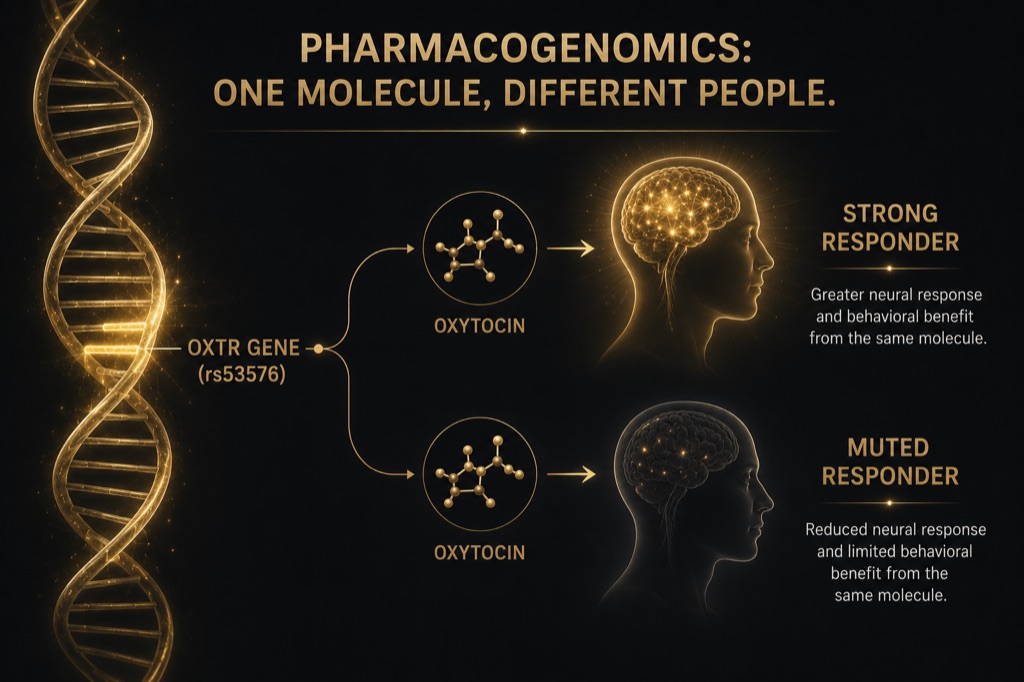 Common OXTR variants help explain who responds to oxytocin