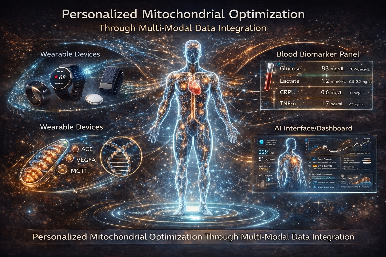 The convergence of wearables, biomarkers, genomics, and AI