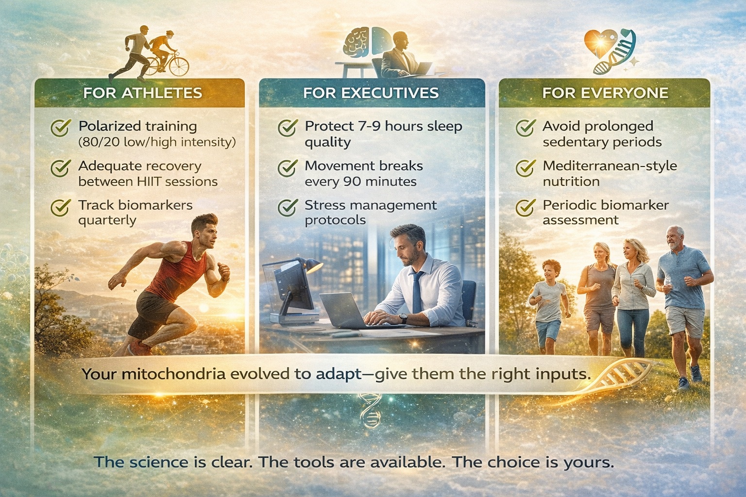 Your personalized mitochondrial optimization roadmap