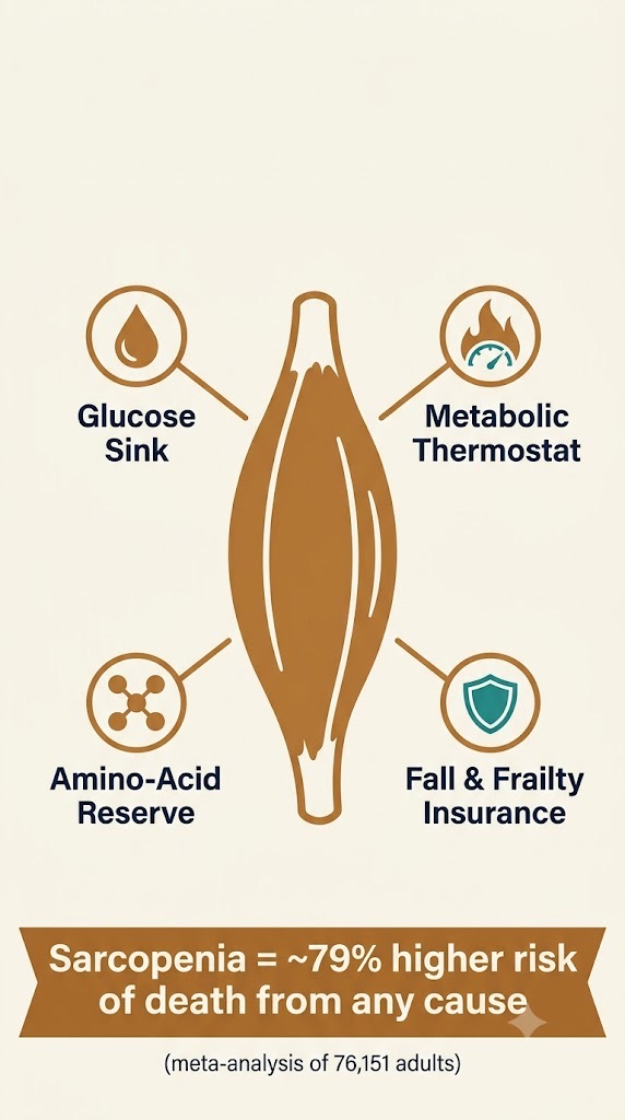Muscle is an organ system doing four essential jobs
