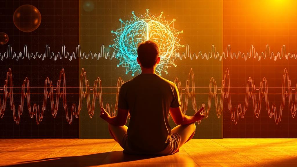 Brain wave patterns during chanting and meditation
