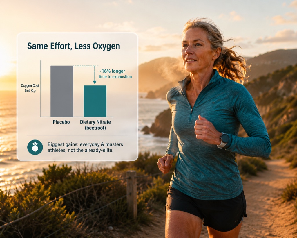 Nitrate doesn't make you work harder—it makes the same work cheaper.
