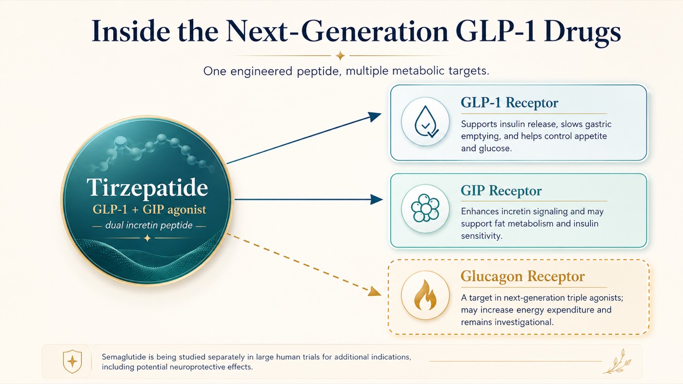 Inside the Next-Generation GLP-1 Drugs