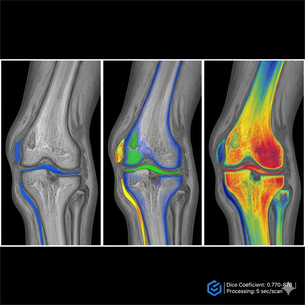 U-Net deep-learning cartilage segmentation