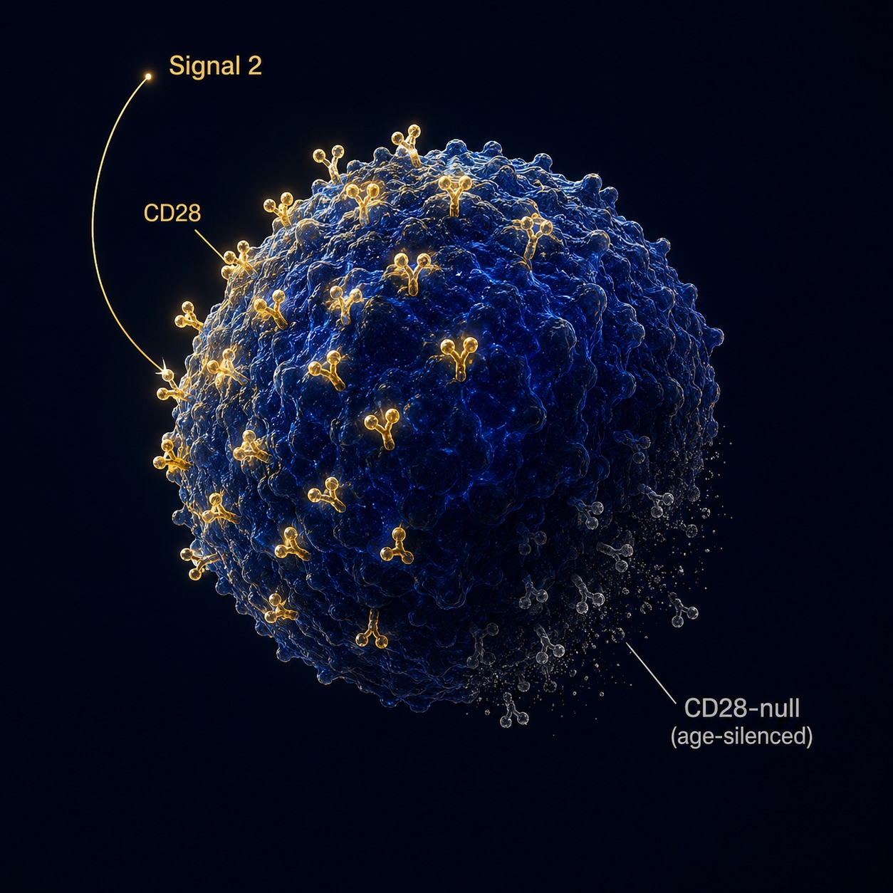 T-Cell Rebirth: Can Modulating CD28 Reverse the Aging of the Human Immune System?