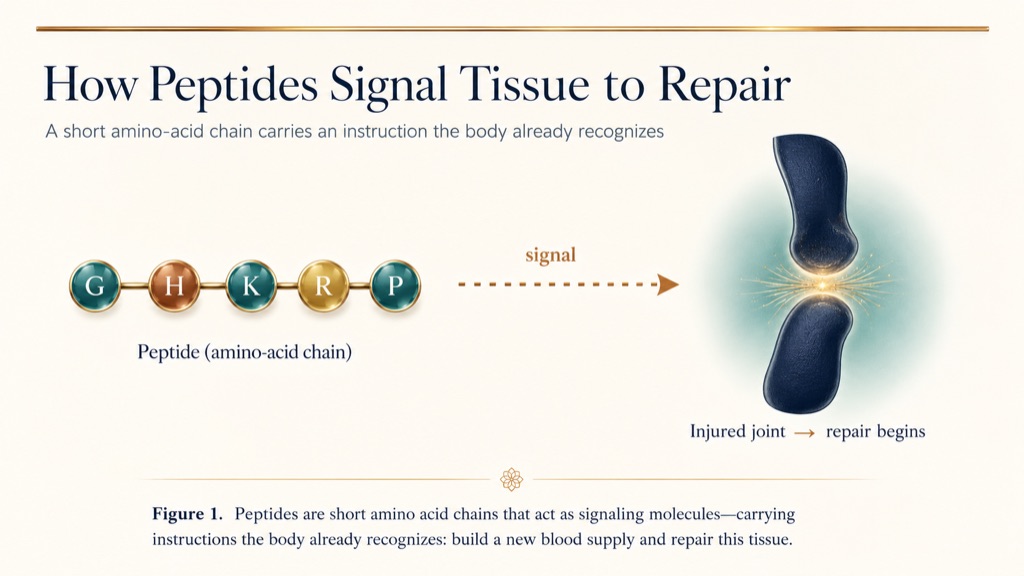 Peptides are short amino acid chains that act as signaling molecules