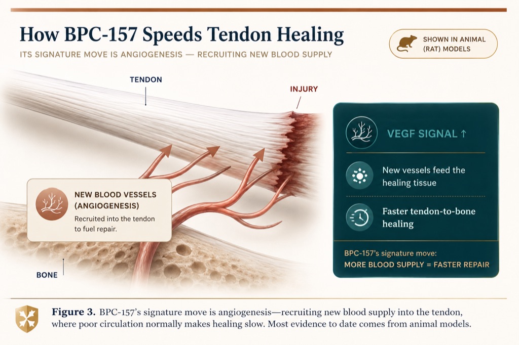BPC-157's signature move is angiogenesis